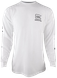 Glock AP96094 Perfection Long Sleeve Tee, White, Pre-Shrunk Cotton, Large 