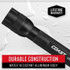 Coast G26 Flashlight, Bulls-Eye Spot Beam, Black 