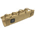 GrovTec Rail Wrap, 8" Handguard Rail Cover, Coyote Brown 