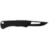 SOG Centi II, Folding Keychain Knife, 2.10" Blade, Black Stainless Steel Handle, Black Oxide Finish 