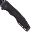 SOG Salute, Folding Knife, 3.63" Clip Point Blade, Black G10 Handle, Hardcased Black Finish 