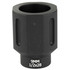 Battle Arms Development HEX FLASHCAN, 9MM, 1/2x28 Threaded, Black Anodized 