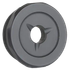 JK Armament LT Flash Reducer, End Cap 22 Cal, Aluminum, Hard Anodized Black 