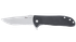 Columbia River Drifter, 2.88" D2 Steel Plain Blade, Black Textured Handle, Folding EDC Knife 