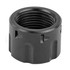 Backup Tactical Revolver Cylinder, Pistol Thread Protector, Black Finish, 1/2x28 