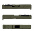 Grey Ghost Precision GGP-19, Stripped Slide, RMR/DPP Optic Cut, Version 5 Serrations, Olive Drab Green Cerakote 