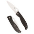 Spyderco Mantra 4, Carbon Fiber/G10 Handle, Satin Plain Blade, Folding Knife 
