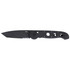 CRKT M16-14XK, Folding Tanto Part Serrated Black TiNi D2 Steel Blade, Black Grivory Handle, Black 