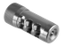 Area 419 Hellfire Self Timing Muzzle Brake, 223/6mm 1/2-28 Threads, Raw Stainless Finish 