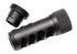 Area 419 Sidewinder Magnum Self Timing Muzzle Brake, 338 Cal, Rearward-Facing Ports, Black Nitride 