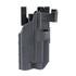 BlackPoint Tactical Enhanced Duty Holster - Light Compatible, Fits Glock 17 with Light, Right Hand, Kydex, Black 