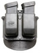 Fobus 6945G Double Magazine Paddle Pouch, Black 
