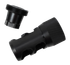 Area 419 Hellfire 2P, 9mm 1/2-28 Self-Timing Muzzle Brake w/ Adapter, Black 