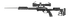 MDT LSS Gen3, Ruger American SA Left Hand Tactical Chassis, Black 