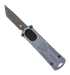CobraTec Cali 952 Gen II CA OTF Tanto Knife, D2 Steel Blade, Gray Anodized Handle 