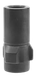 B&T BT-122506, 1/2x28 9MM Tri-Lug Adapter, Black 