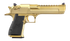 Magnum Research Desert Eagle Mark XIX, 357 MAG, 6.00" Barrel, 9 Rds, Picatinny Rail, Gold Zirconium Nitride 