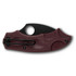 Spyderco Meerkat Sprint Run Phantom Lock Folding Knife, Black PD#1 Blade, Burgundy FRN Handle 