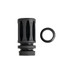One Horse A2 Bird Cage Flash Hider, 5.56 NATO 1/2x28 Thread, Black 