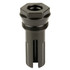 BANISH Flash Hider 30 Gold, .30 Cal, For BANISH 30 Gold, 1/2x28 Thread Pitch, Black 