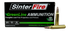 SinterFire GreenLine .223 Remington 55 Grain Lead-Free Frangible Brass Ammunition, 50 Rounds 