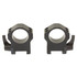 Warne Maxima Horizontal Quick Detach, 1" High Scope Rings, Matte Black Finish 