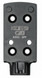 Kimber KDS9c Optic Plate Fixed Rear DPP, DeltaPoint Pro Footprint, Black Hard Anodized 