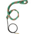 Hoppe's BoreSnake Den Pistol, .40/.41 Caliber, Integrated Bronze Brush, Compact Pull-Through Bore Cleaner 