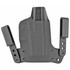 BlackPoint Tactical Mini Wing IWB, Glock 43X Right-Hand Inside Waistband Holster, Black Kydex 