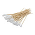 RamRodz Barrel Cleaner 38/9mm, 8" Bamboo Handle, Low-Lint Cotton Swabs 
