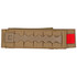 Grey Ghost Gear Tourniquet Pouch, Elastic Sides & High-Vis Red Tab, Coyote Brown 