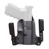 BlackPoint Tactical Mini Wing IWB, Inside Waistband Holster, Fits Glock 19/23/32, Right Hand, Black 