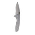 SOG Aegis FLK 2.0, Folding Knife, Drop Point Blade, Silver 