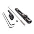 Superlative Arms AR-15 .750in Solid Adjustable Piston System, Mid-Length Gas, Right Hand, Black Melonite 