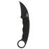 SOG Gambit Blackout, Fixed Knife, Karambit Style, Black 