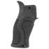 FAB Defense Gradus, Rubberized Ergonomic Beavertail Pistol Grip, Black 
