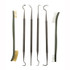 Lyman Pick and Brush Set, 6-Piece Gun Cleaning Kit, Mixed Materials 