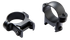 Burris Zee Rings, 1" Medium Weaver/Picatinny Scope Rings, Matte Black 