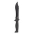 SOG Pinnacle Bowie, Fixed Blade Knife, Clip Point, Black Finish 