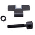 Smith & Wesson Sight Blade Kit, Rear .146" White Outline, Fits K/L/N Frame, Black 
