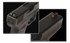 Truglo TG131S2, Fiber-Optic Red Front / Green Rear Pistol Sights, Black 
