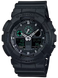 Casio G-Shock GA100MB-1A, Tactical Matte Black, Stainless Steel Bezel 
