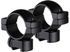 Truglo Lightweight Scope Rings, 1" Tube, Medium Height, Matte Black 
