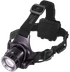 Police Security Long Throw Headlamp, 470 Lumen LED, Black Aluminum 