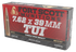 Fort Scott Munitions TUI Rifle Ammo, 7.62x39MM, 117gr Solid Copper Spun, 20 Count 