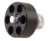 HKS 25M M Series Speedloader, 45 Auto Rim, 6 Rds, Black Metal 