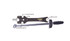Wheeler Delta Series AR Combo Tool w/Torque Wrench, Multi-Purpose AR-15 Armorer Tool, Black 