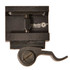 AimShot Picatinny Quick Release Mount, Standard Height 0.55" Rail Riser, Black Anodized 