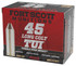 Fort Scott Munitions TUI, 45 Long Colt, 225gr Solid Copper Spun, 20 Rds 