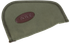 Boyt Harness Heart-Shaped Pistol Rug, 10" OD Green Waxed Canvas Handgun Case, Canvas/Leather Trim 